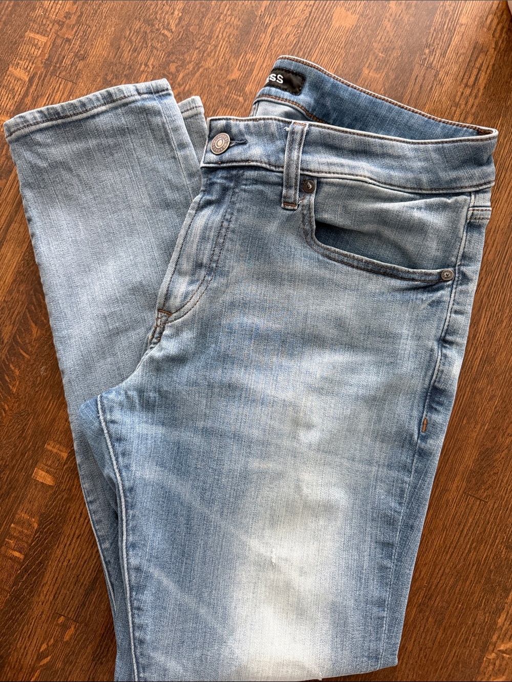Express Light Wash Men’s Jeans Stretch